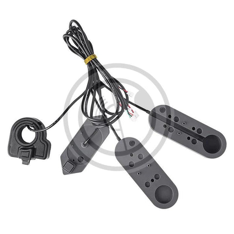 VOLOHAS Cache latéral réfléchissant avec vis pour scooter électrique Xiaomi  M365 PRO 2 1S Essential Lite Bandes réfléchissantes avant et arrière Kit